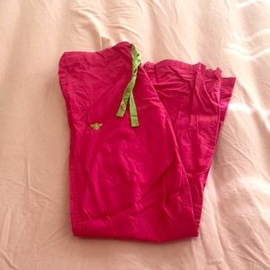 Pink Med Couture scrub pant